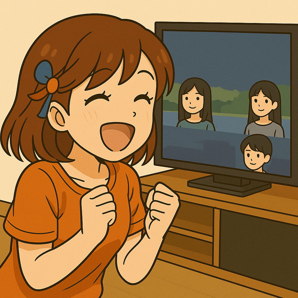 動画配信サービスを楽しむyui