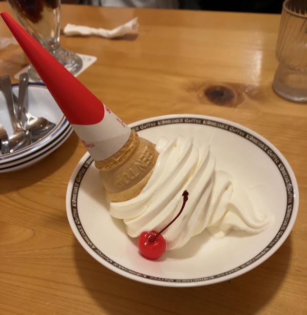 コメダのソフトクリーム
