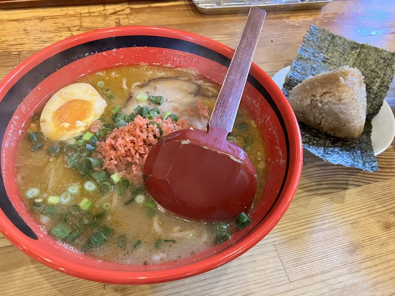 えびそば一幻のラーメンとえびおにぎり